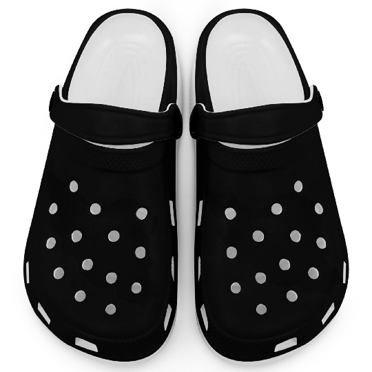 Iran map silhouette Clogs