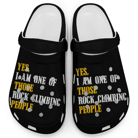 Rock climbing people Clogs