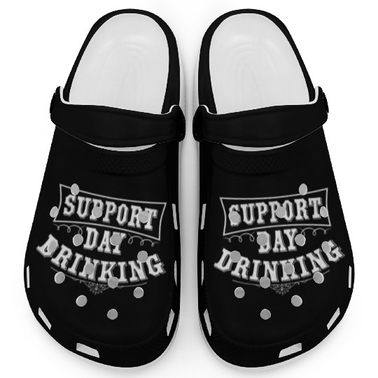 Support Day Drinking Clogs