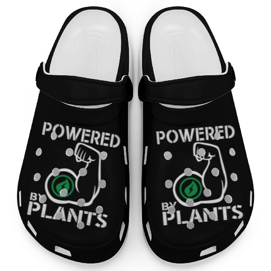 Vegan Powered By Plants - Strong Vegan Clogs for