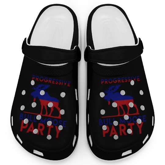Bull Moose Party Progressive Teddy Roosevelt Clogs