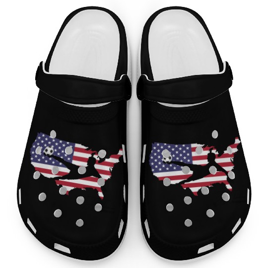 American Football Soccer Cup World Champion Clogs