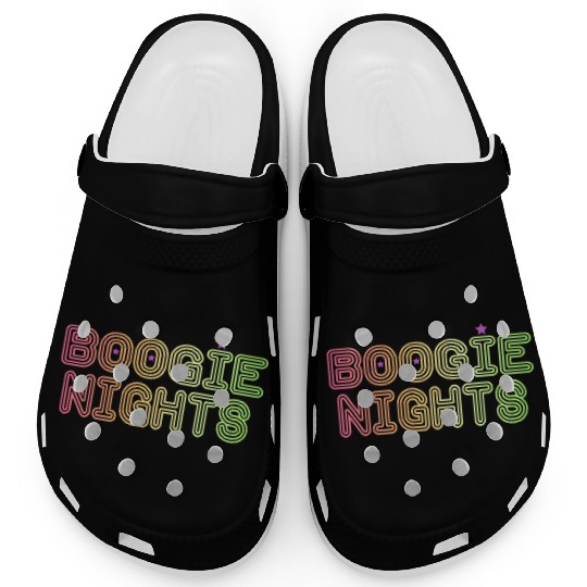 Boogie Nights Retro Movie Dirk Diggler Vintage 70s Clogs