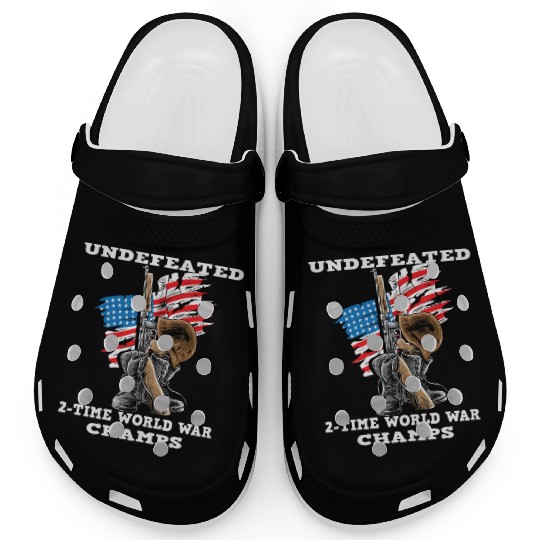 Undefeated World war 2 veteran Clogs