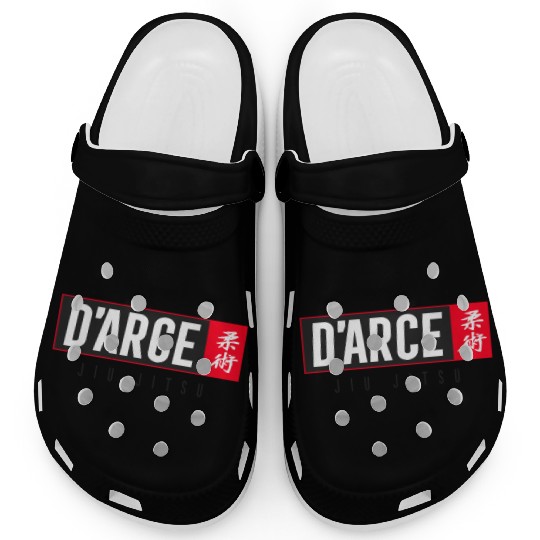 Jiu Jitsu Black Belt Darce Dark Gift Martial Arts BJJ Clogs