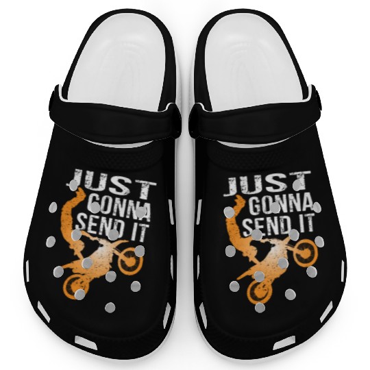 Just Gonna Send It Bike Clogs