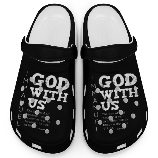 Immanuel, God with us Clogs