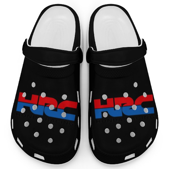 HRC Racing Style Motorcycle Printed Racing Clogs