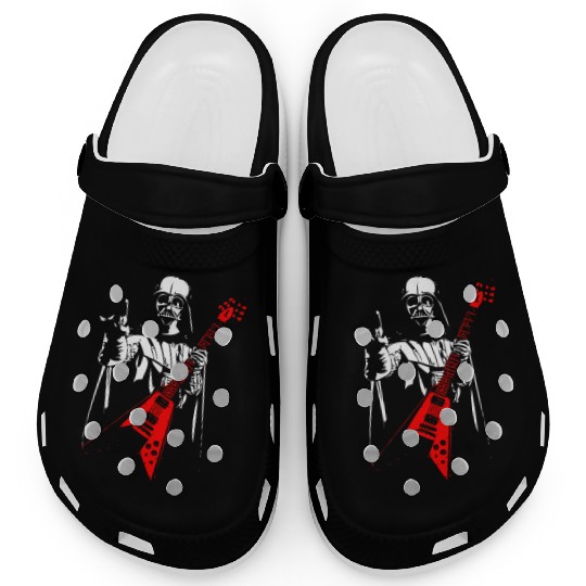 Heavy Metal Darth Vader Clogs