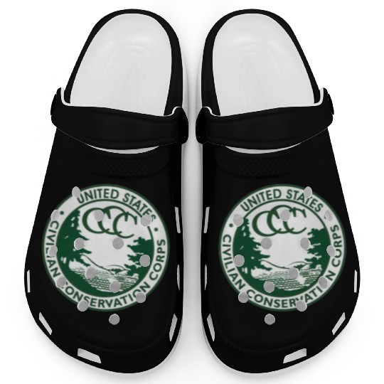 Civilian Conservation Corps Clogs Vintage CCC 1940s America Gift Clogs