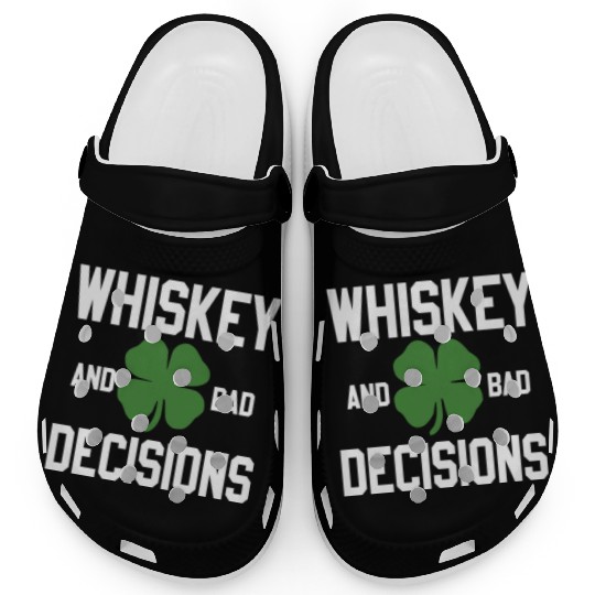 Ireland Whiskey St Patricks Day Clogs