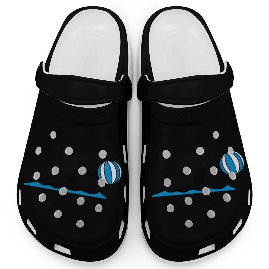 ball play throw volleyball swim swimmer club team Clogs