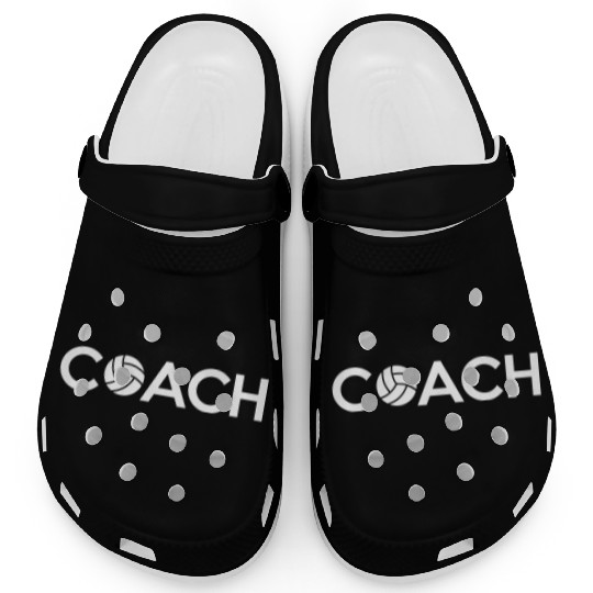 Volleyball Coach Clogs