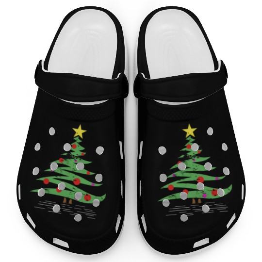 Christmas Tree gift winter kids grandparents Clogs