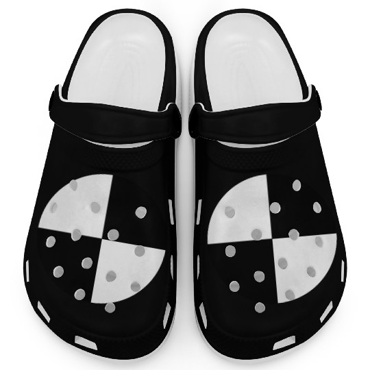 Crash Test Dummy Logo Clogs