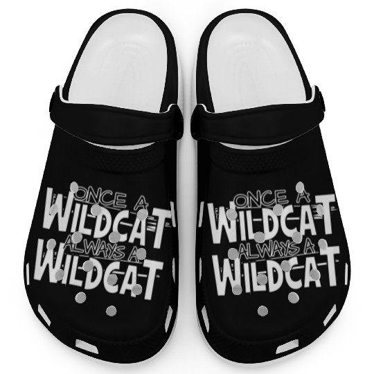 Once A Wildcat Always A Wildcat School Pride Clogs