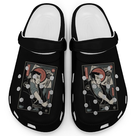 samurai original country tranditional japanese Clogs