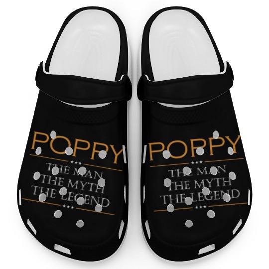 Poppy the man the myth the legend Clogs