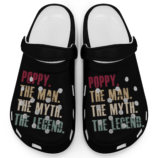 Poppy the man the myth the legend Clogs