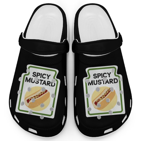 Spicy Mustard Clogs Halloween Costume Funny Party