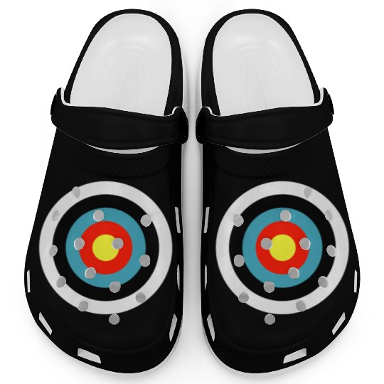 Bullseye Archery Target Shooter Rings Clogs