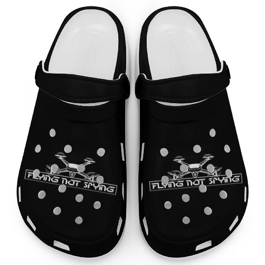 Drone Pilot Spying Hobby Sport Clogs