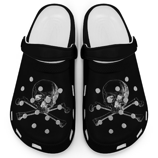 Skull and Crossbones Clogs