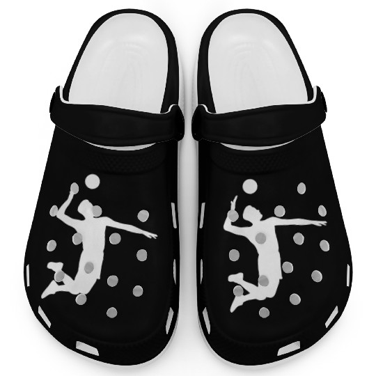 Men Volleyball Spike Shadow Clogs Gift Ideas