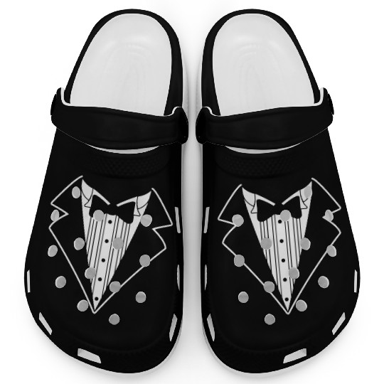 Tuxedo Clogs-Tux Clogs-Groomsmen Gifts, Groomsmen