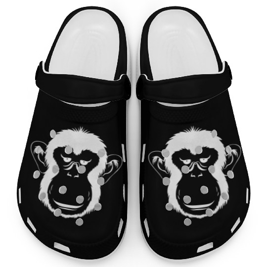 Bored Monkey Face Clogs