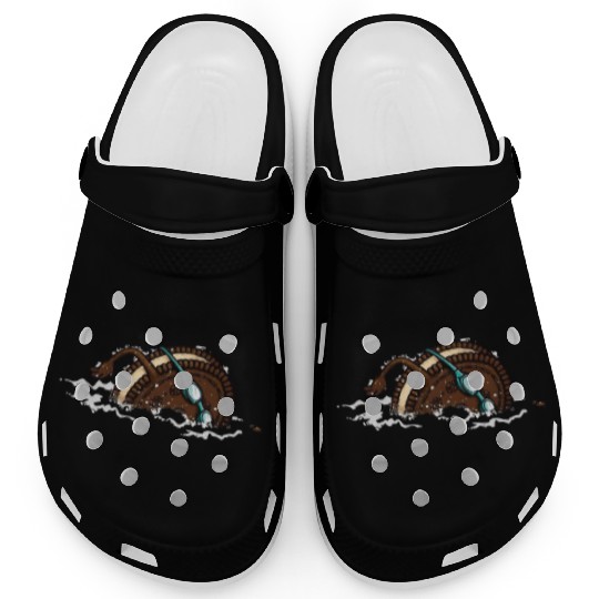 Funny Swimming Oreo Clogs