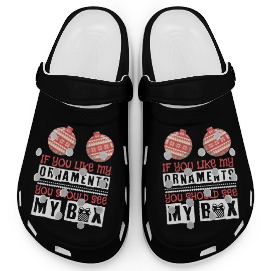 Boobs Sexy Christmas Dirty Naughty Boobs Gift Clogs