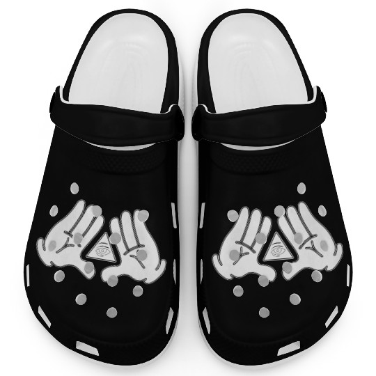 Funny Hova Illuminati Free Mason Secret Society Te Clogs