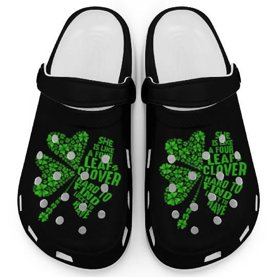 She's Like Is 4 Leaf Clover Hard To Find Lucky Clogs
