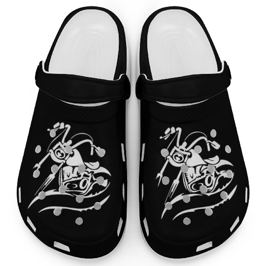 Motorcycle Chopper Cruiser Biker Mechanic Gift Clogs