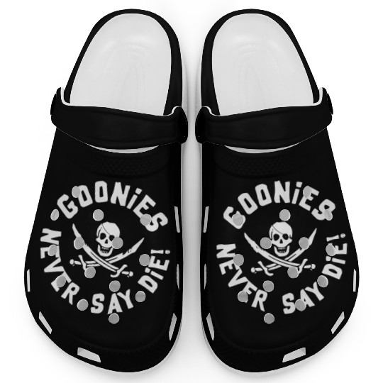 Goonies Never Say Die Clogs