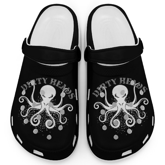 Dirty Heads Octopus Music Band Musician Fan Gift Clogs