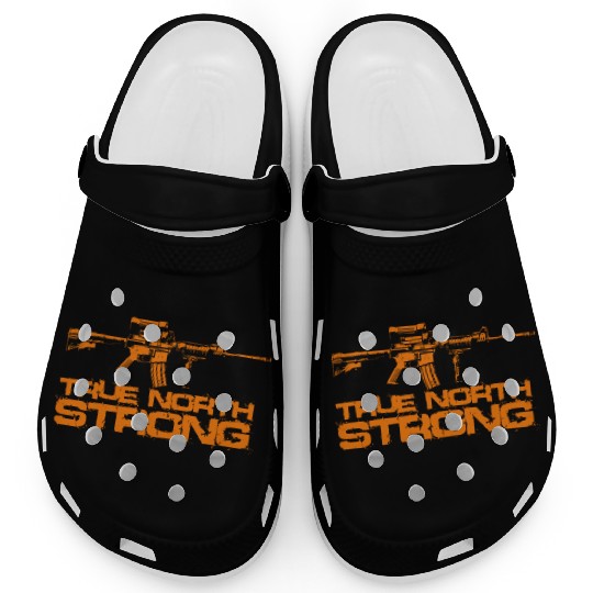 True North Strong Canadian Military Clogs