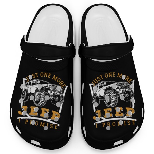 Just on more jeep car racing promise Clogs