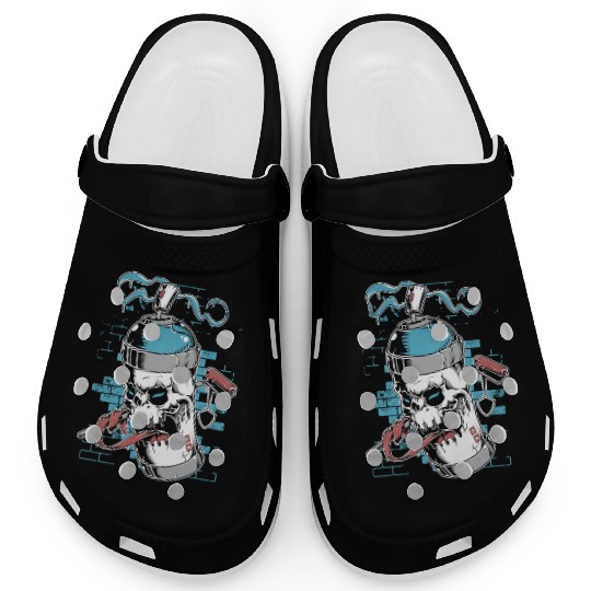Graffiti Cartoon Clogs
