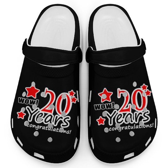 20 years anniversary Clogs