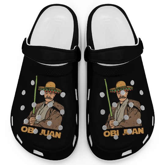 Obi juan funny cinco de mayo mexican movie nerd lo Clogs