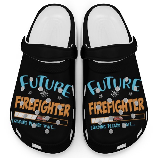 Future youth firefighter loading please wait firef Clogs