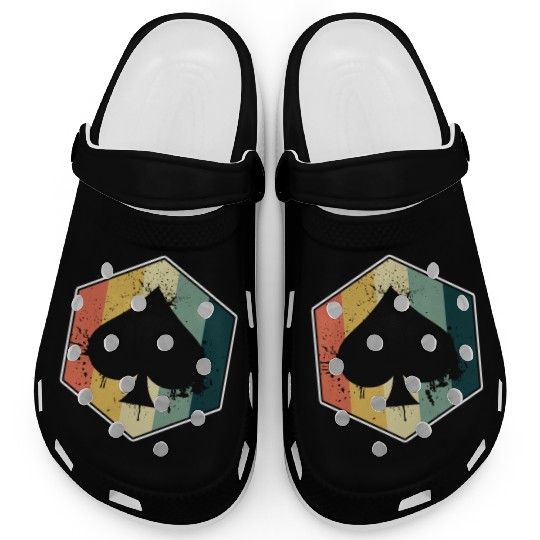 Spades Vintage Cards Cardgame Players Gambling Clogs