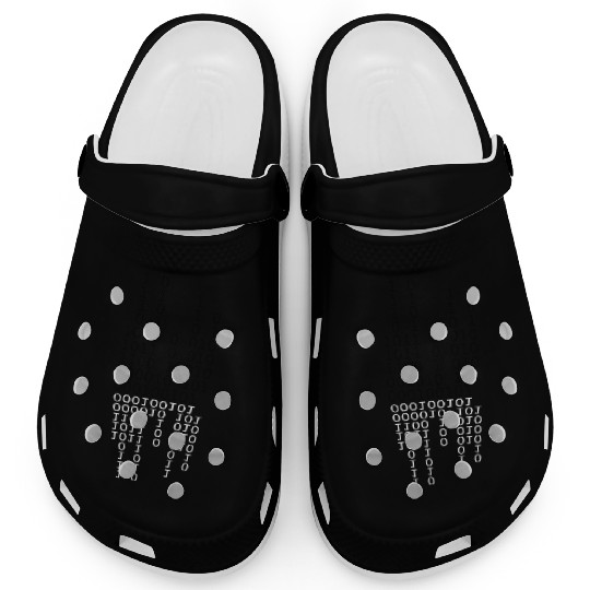 Numbers mirrored mirroring science fiction lines r Clogs