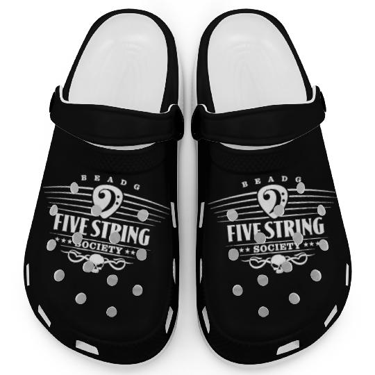 Mens Five String Society Clogs for 5 String Bass