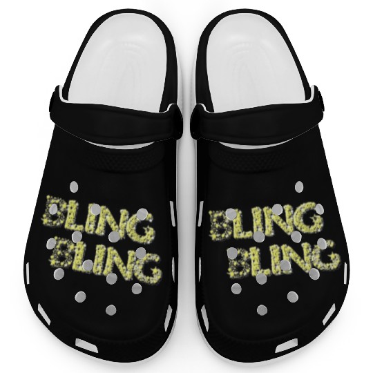 Bling bling jewelrey and riches diamond life Clogs
