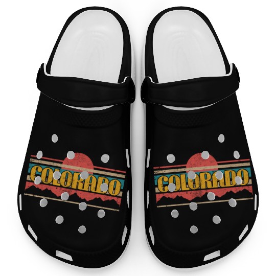 Colorado Retro Vintage Sun Clogs