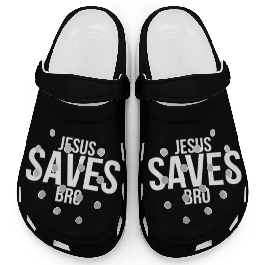 Jesus Saves Bro Clogs