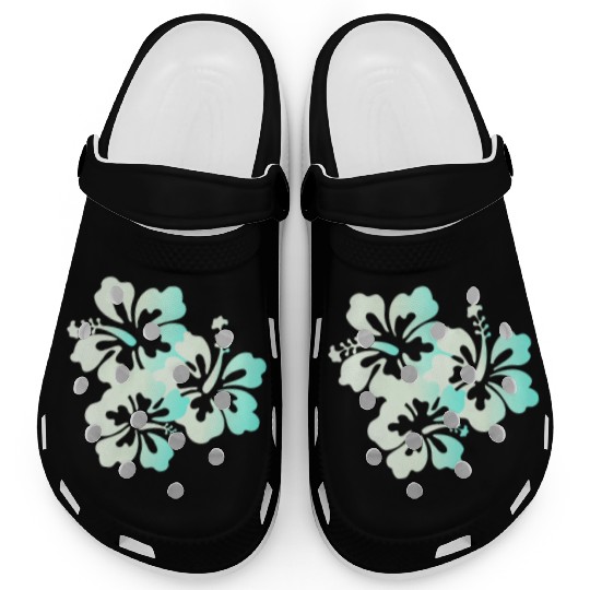 Hawaii Honolulu Boarder Surfer Tiki Summer Vacatio Clogs